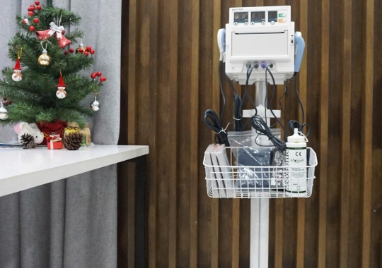 Xe Đẩy Monitor Sản Khoa PM-X3F - Monitor Cart